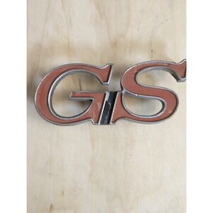 1967-1970 Buick GS OEM Emblem Badge Red Chrome Casting 14307 GM